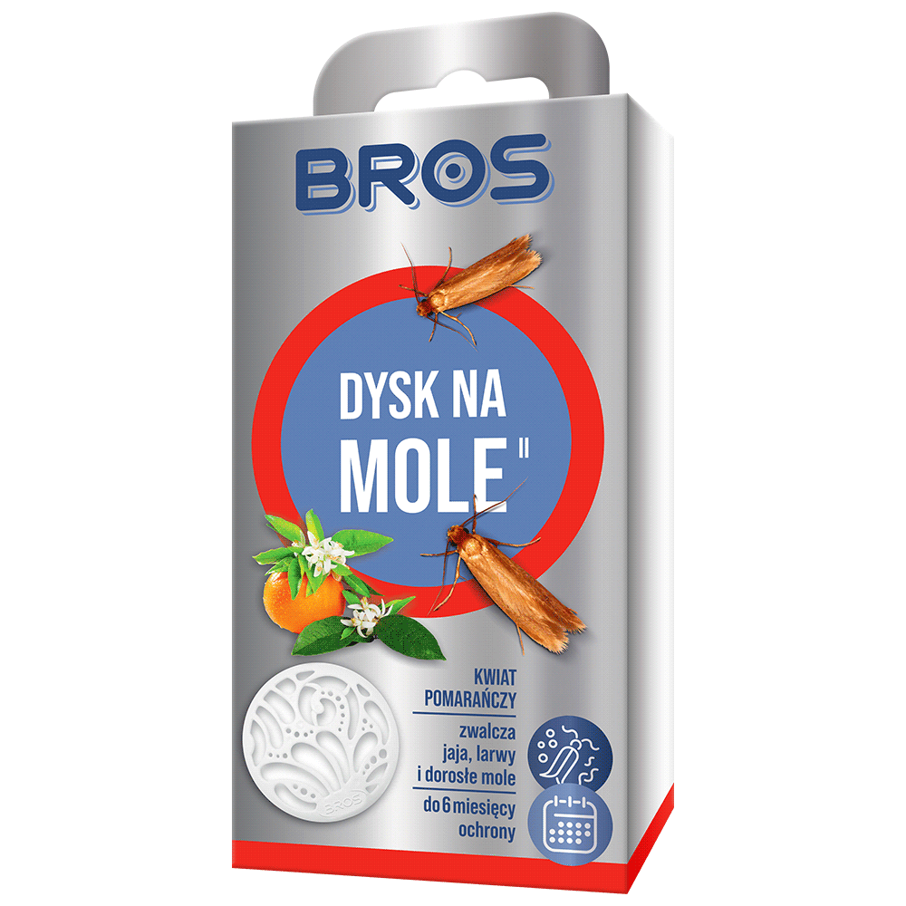 Dysk na Mole Odzieżowe Pomarańcza 1 szt.