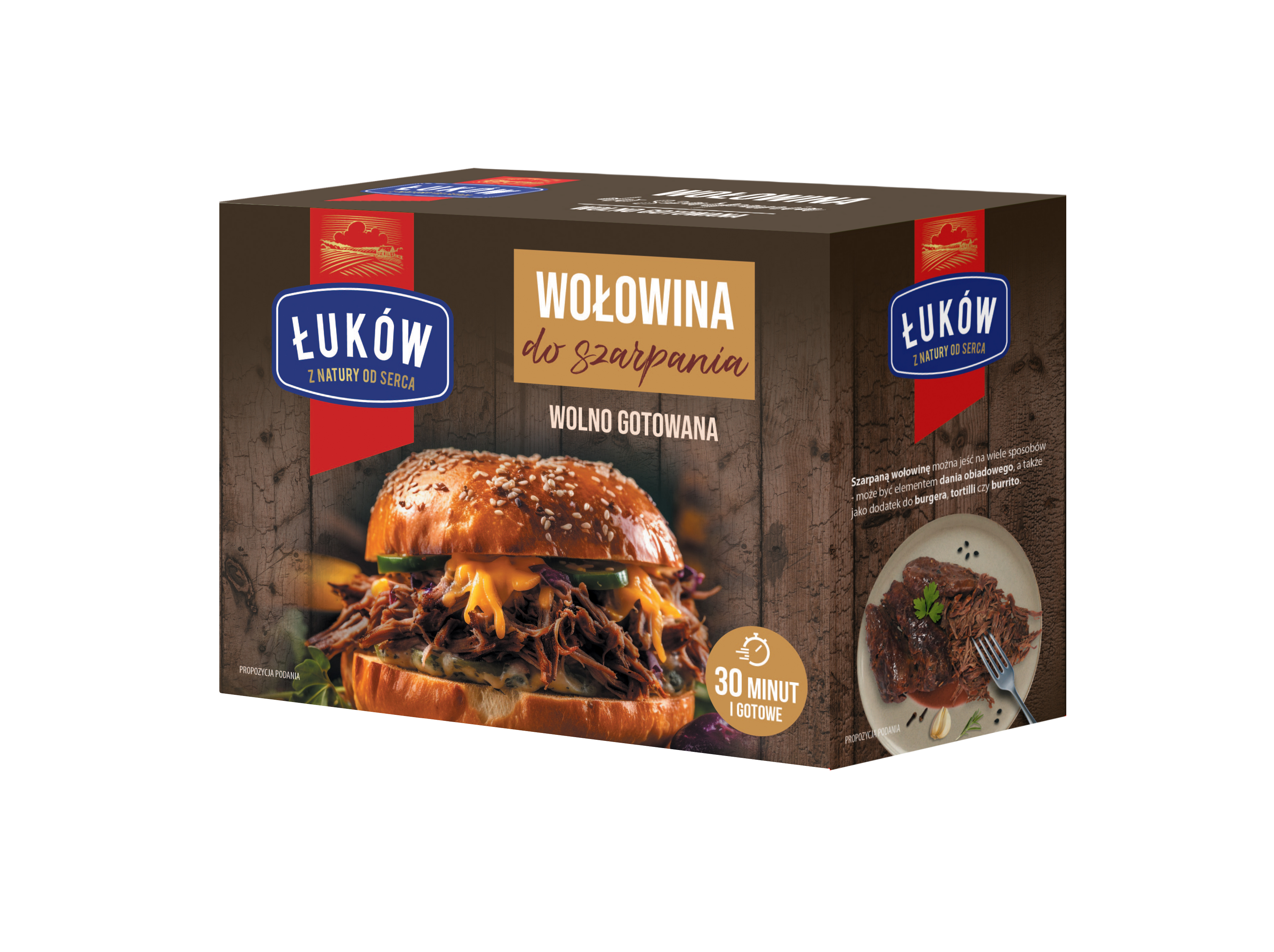 Wołowina do szarpania wolnogotowana (600g-900g)