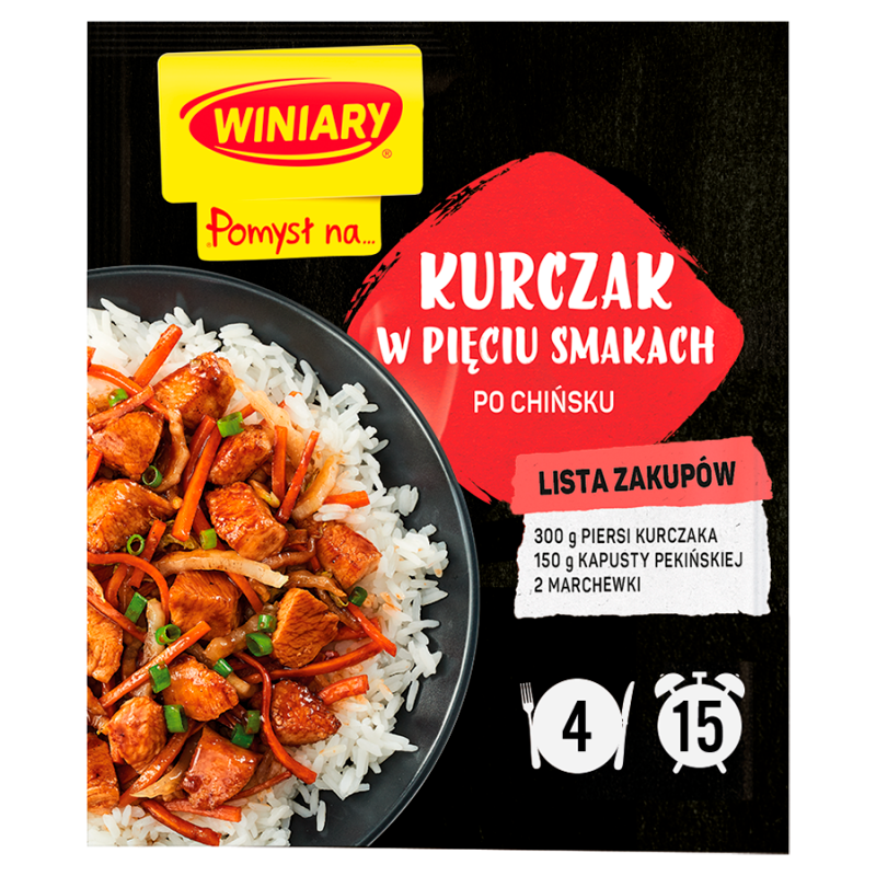 Kurczak w pięciu smakach