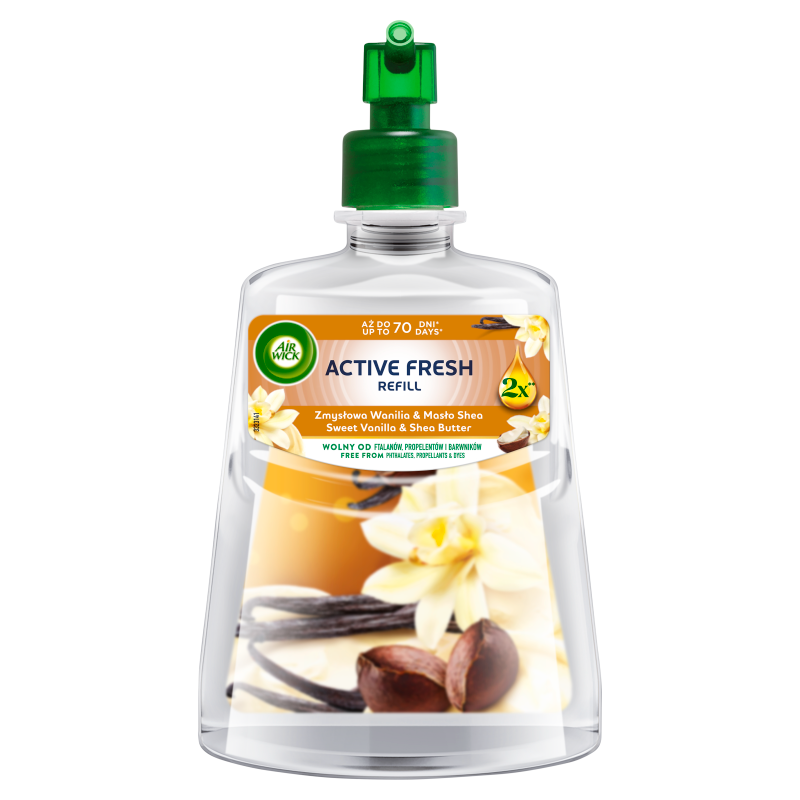 Wklad do odświeżacza Zmysłowa Wanilia&Masło Shea 228ml