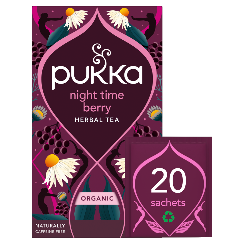Herbata ziołowa NIGHT TIME BERRY BIO (20 tor. w kopertach)