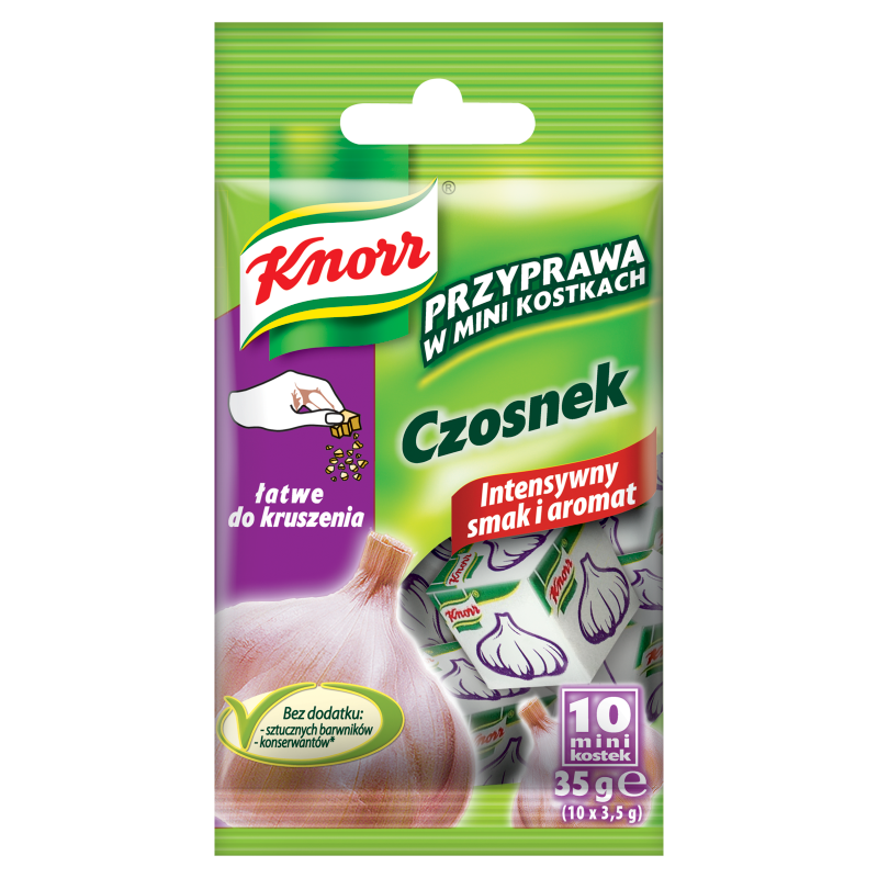 Czosnek - przyprawa w mini kostkach (10 szt.)