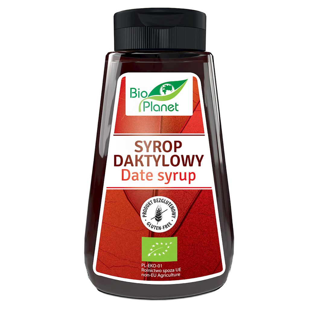 Syrop daktylowy bezglutenowy BIO