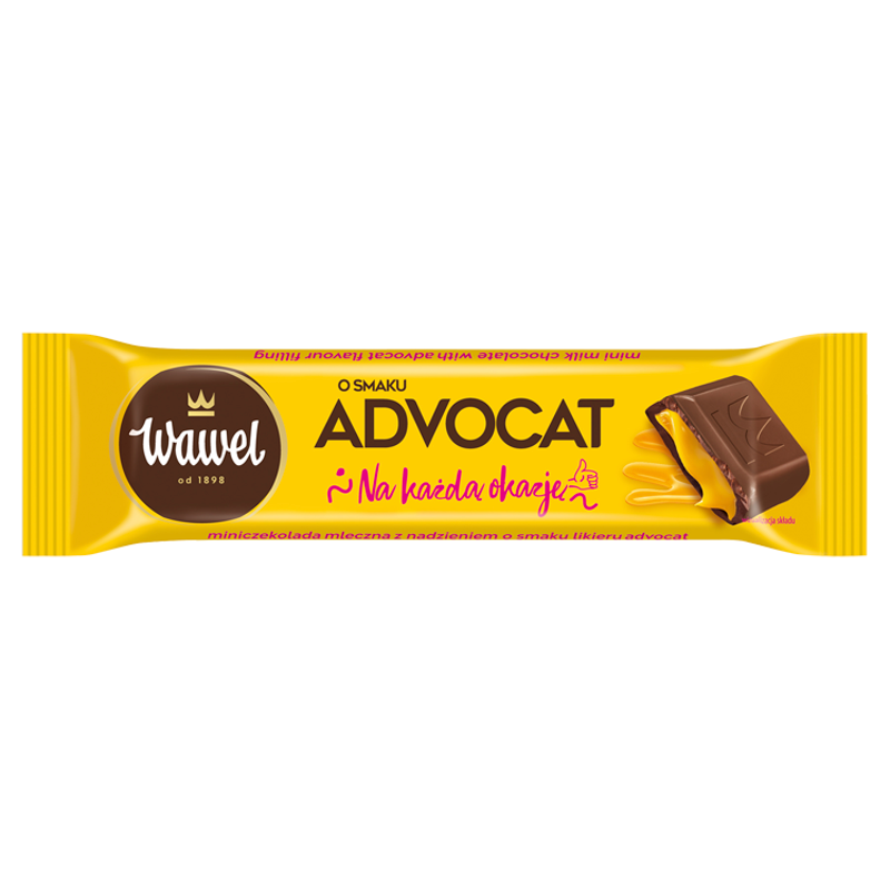 Mini czekolada o smaku Advocat