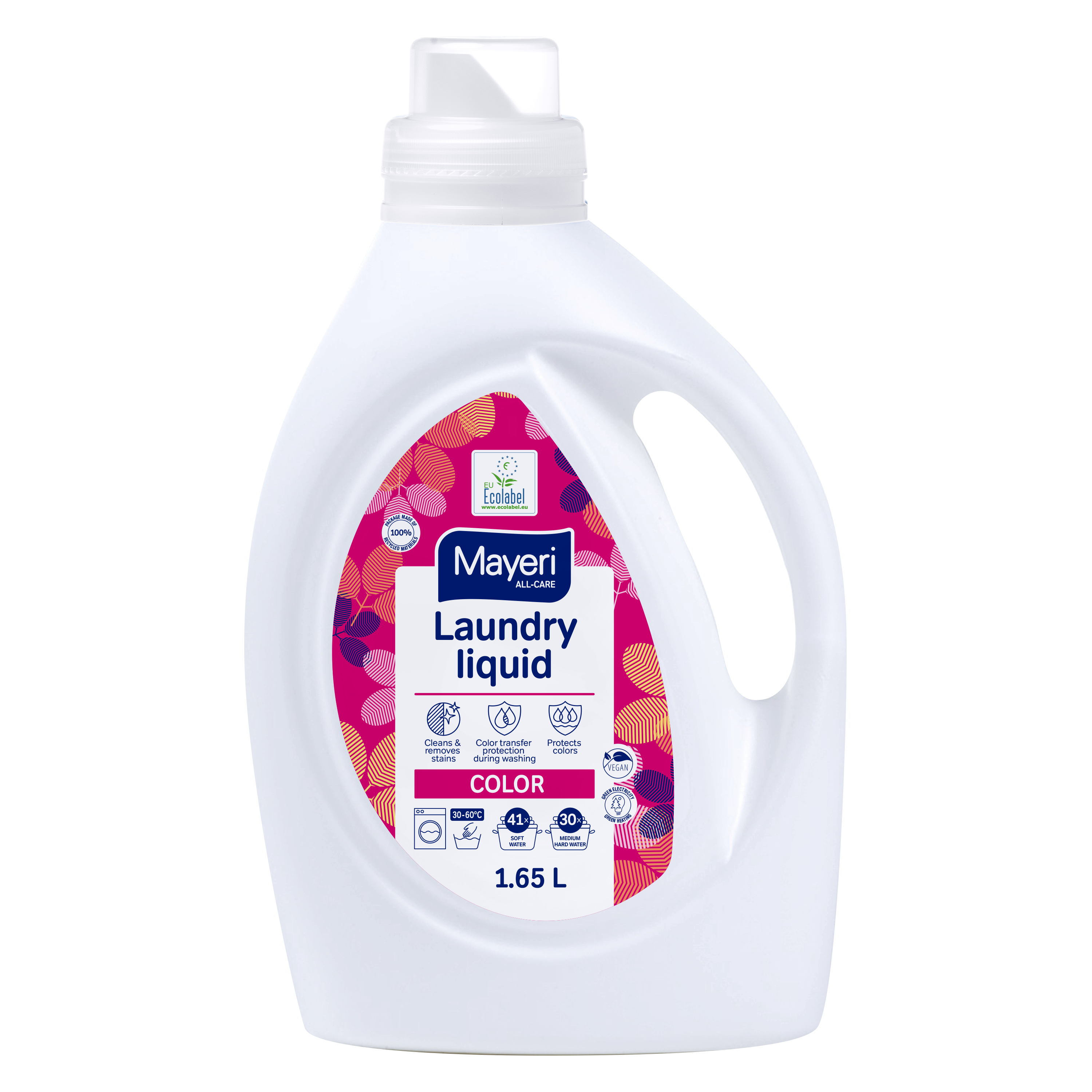 Płyn do prania tkanin kolorowych 30 prań 1650ml