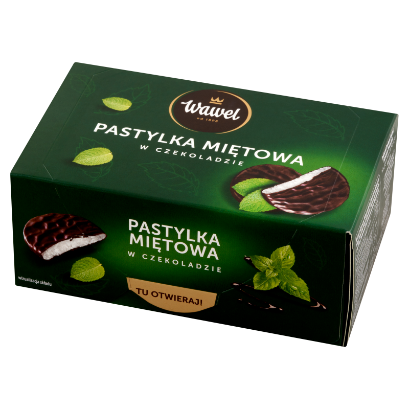 Czekoladki Pastylka miętowa