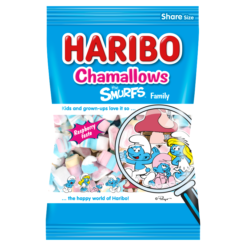 Pianki w kształcie Smerfów