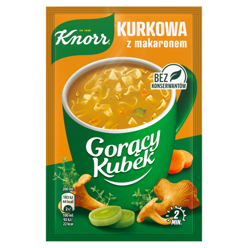 Kurkowa z makaronem