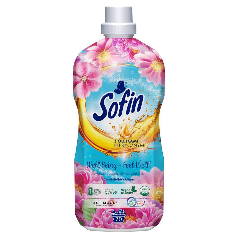 Skoncentrowany płyn do płukania 70 prań Feel Well 1400ml