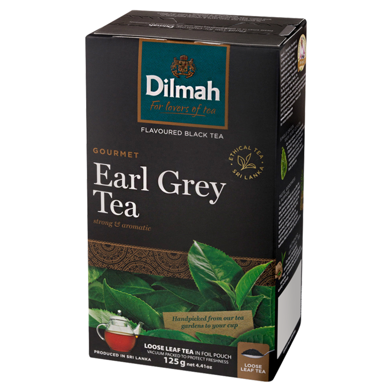 Herbata czarna EARL GREY z aromatem bergamotki (sypka)