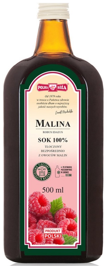 100% Sok z Malin