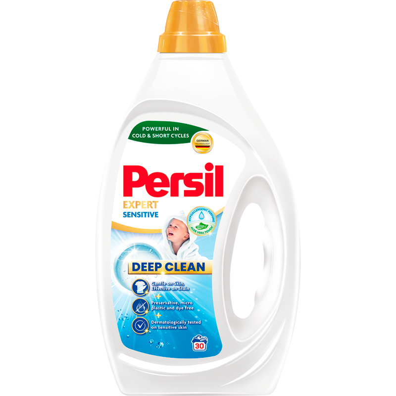 Żel do prania tkanin białych 30 prań Deep Clean Sensitive 1350ml