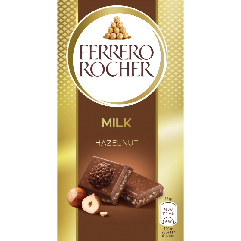 Czekolada mleczna z orzechami laskowymi