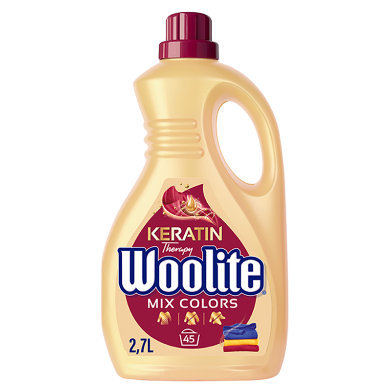 Płyn do prania tkanin kolorowych 45 prań 2700ml