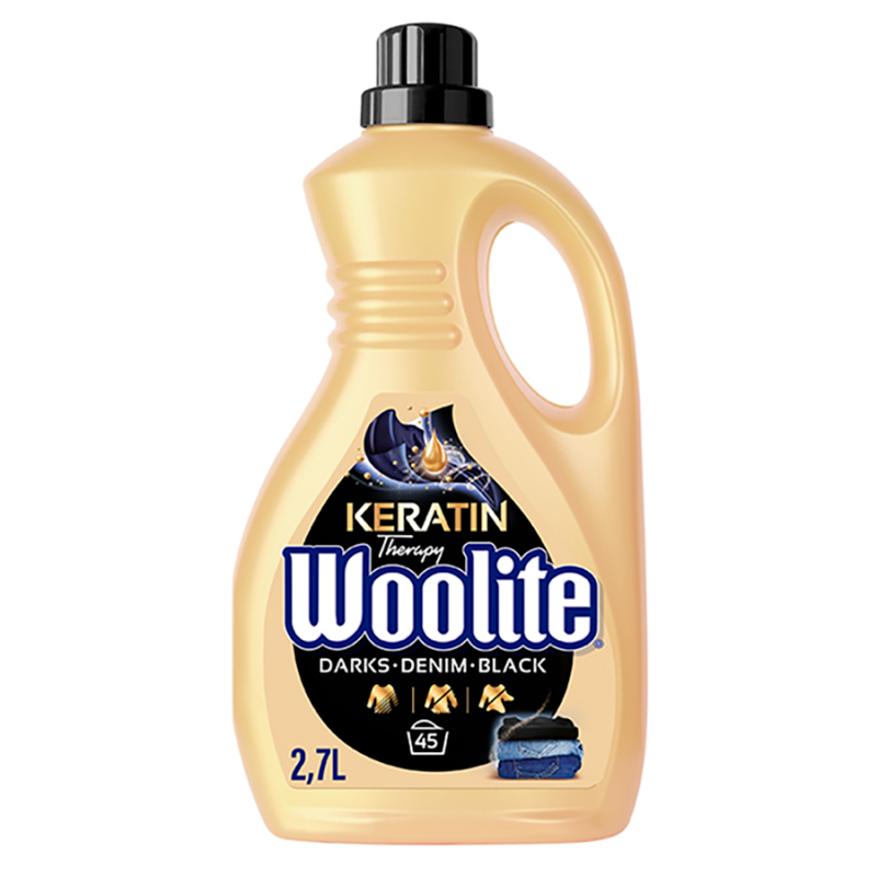 Płyn do prania tkanin ciemnych czarnych i jeans 45 prań 2700ml