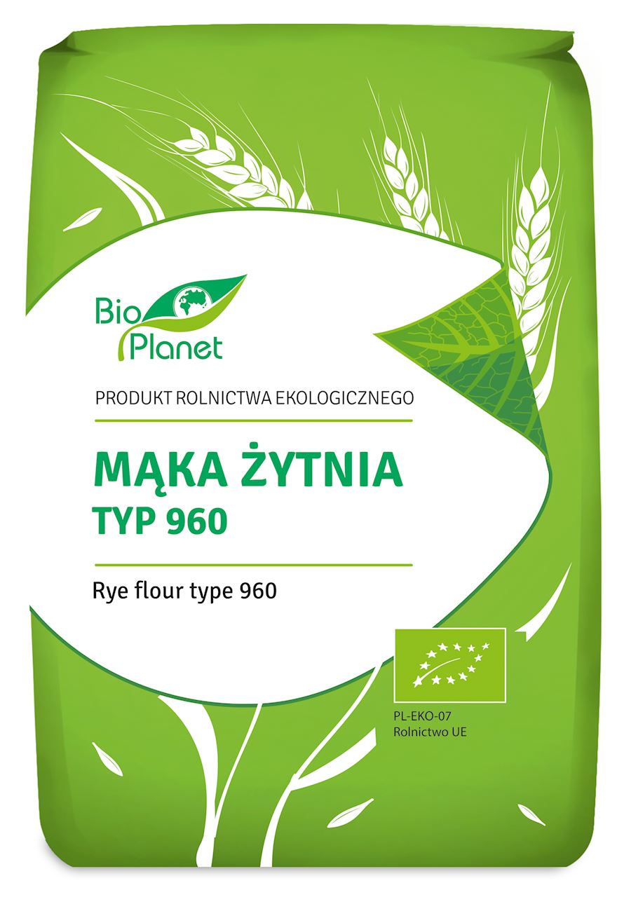 Mąka żytnia (typ 960) BIO