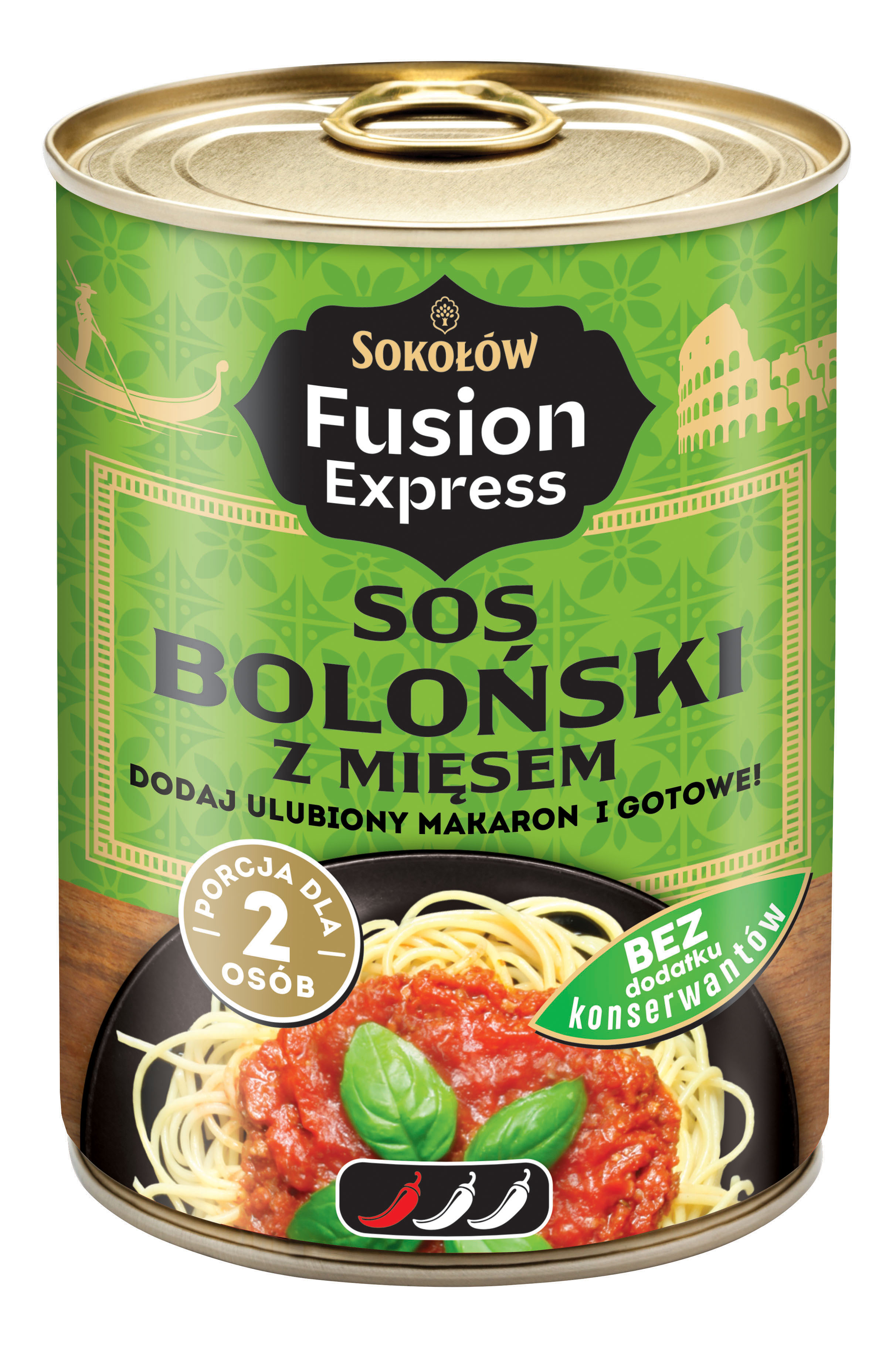 Sos boloński z mięsem