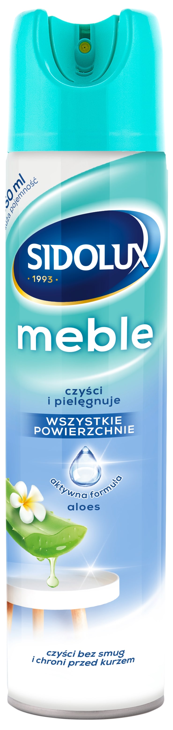 Środek czyszczący w aerosolu do Wszystkich Powierzchni Aloes 350ml