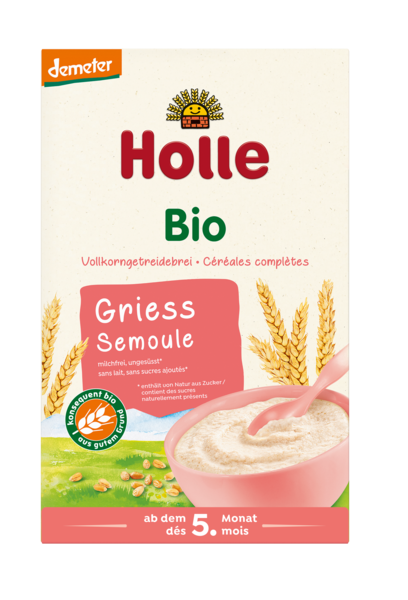 Kaszka manna pszenna,bezmleczna po 4 miesiącu BIO