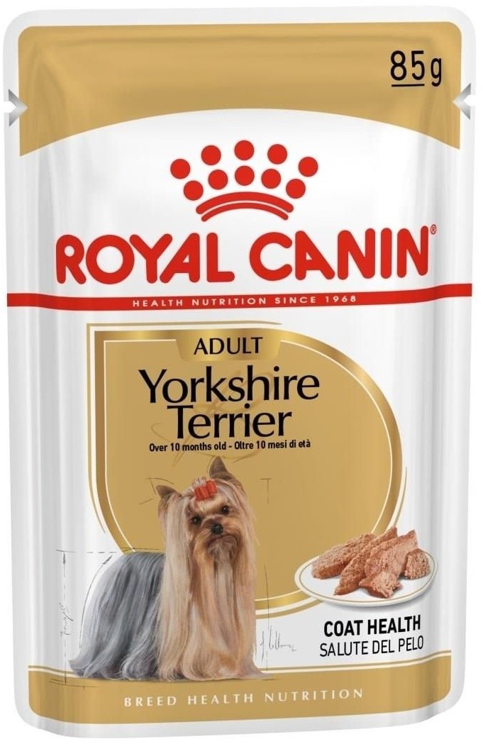 Mokry pokarm dla dorosłych psów rasy Yorkshire Terrier saszetka