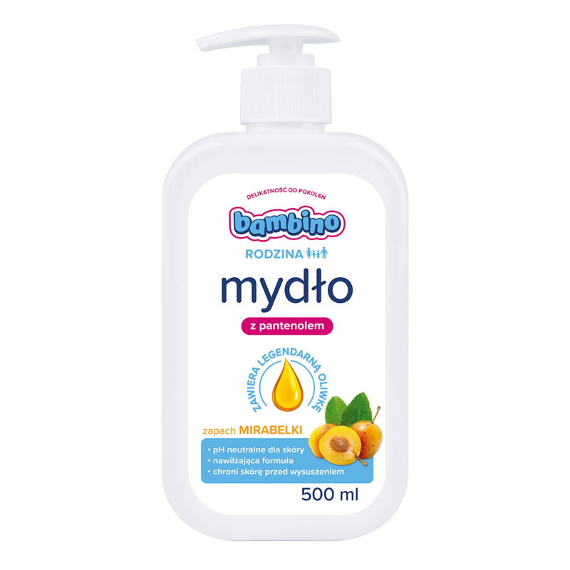 Mydło do rąk o zapachu mirabelki