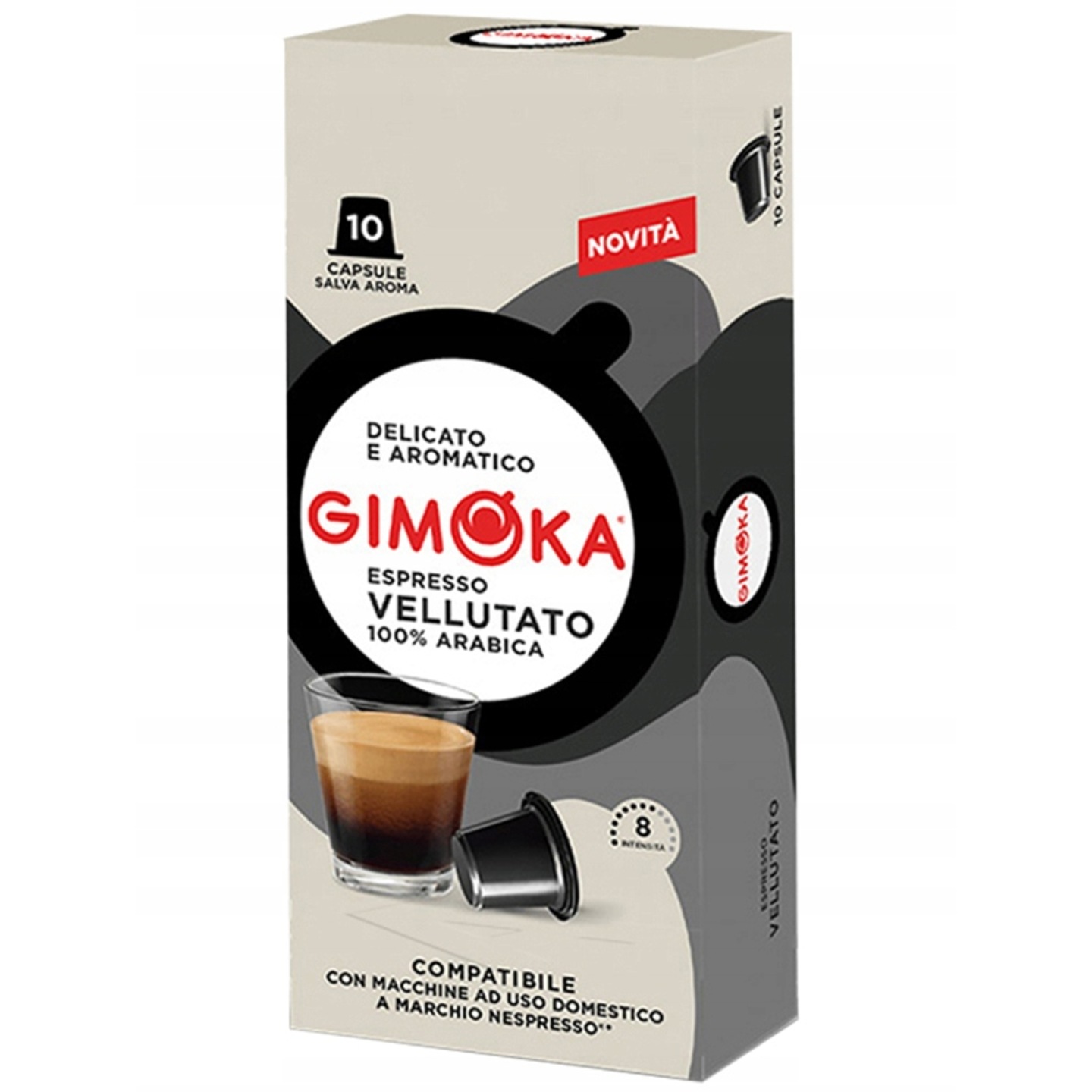 Kawa ESPRESSO VELLUTATO w kapsułkach (10 kaps.)