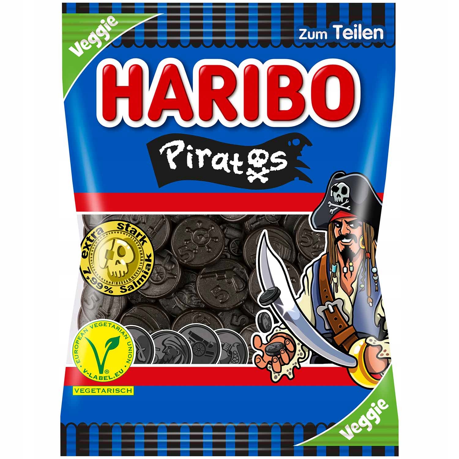Piratos Żelki o smaku lukrecji