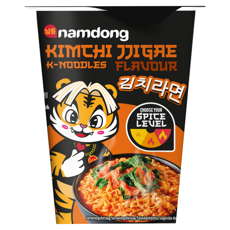 Danie nudle o sm. kimchi