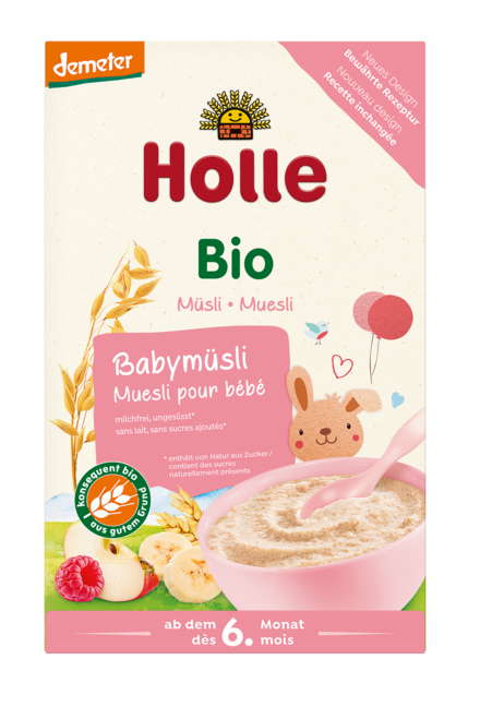 Kaszka musli z owocami, bezmleczna powyżej 6 miesiąca BIO