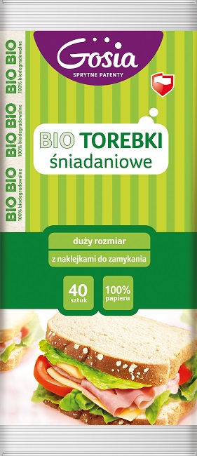 Torebki śniadaniowe 40 sztuk