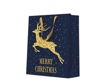 Torba prezentowa Gold Deer 20x25x10 cm