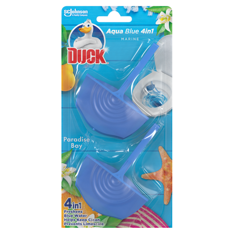 Zawieszka do WC Aqua Blue Paradise Bay 2x40g