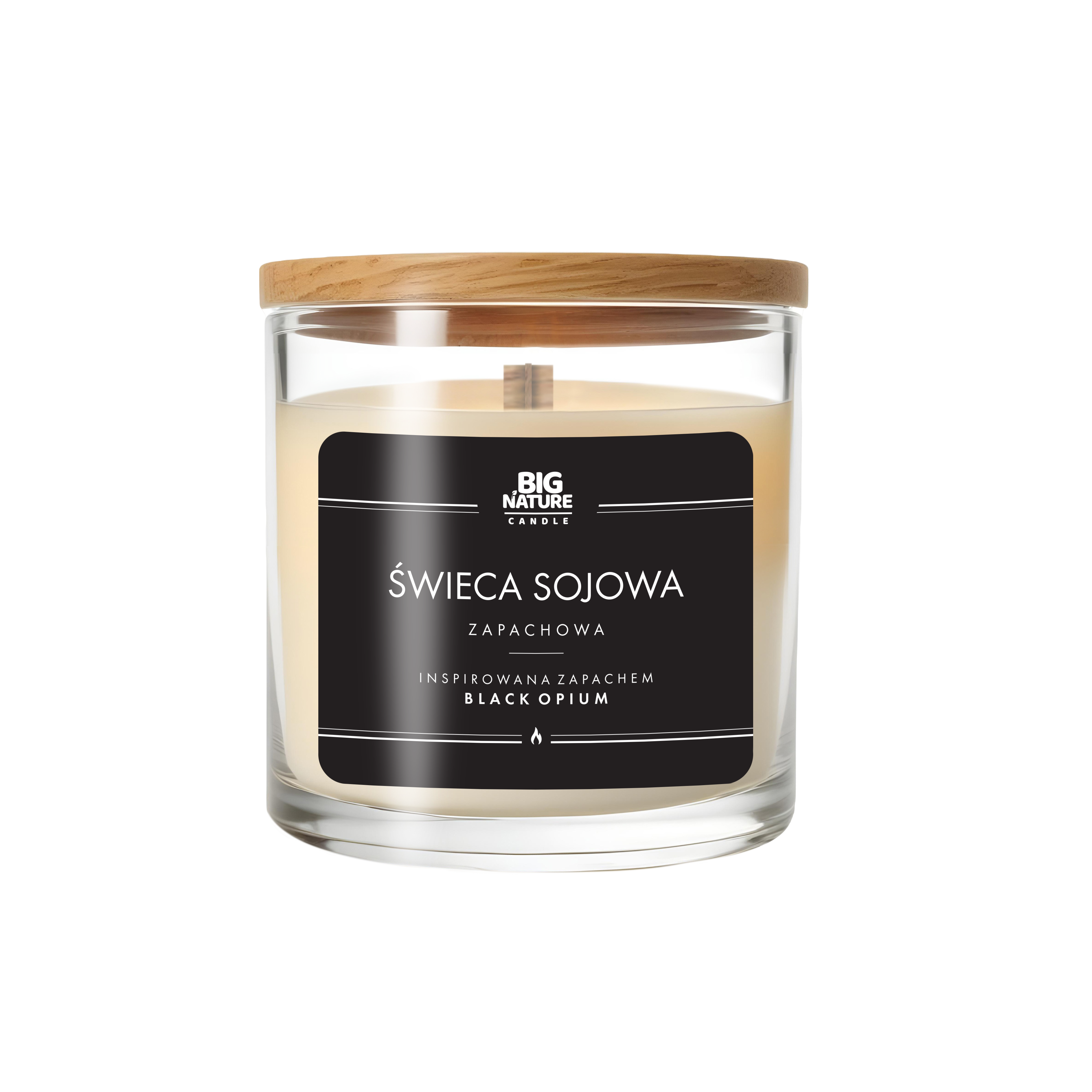 Świeca sojowa insp. Black Opium