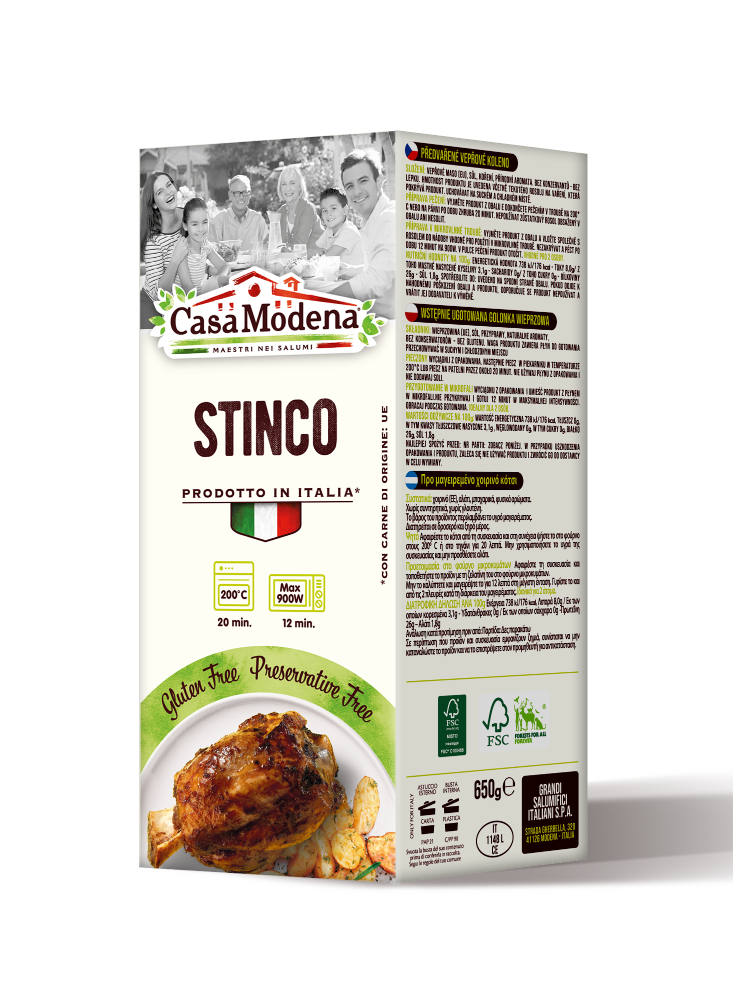 Stinco Golonka gotowana
