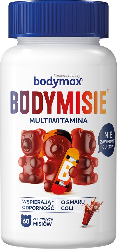 Bodymisie - żelki multiwitaminowe o sm. coli - suplement diety