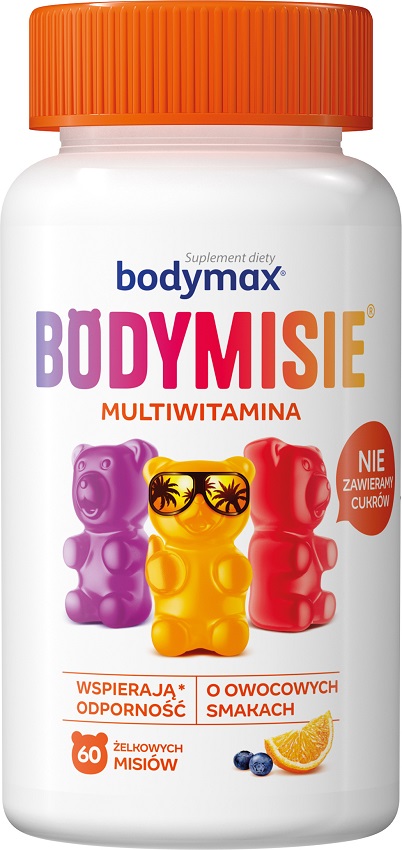 Bodymisie - żelki multiwitaminowe o sm. owocowym - suplement diety