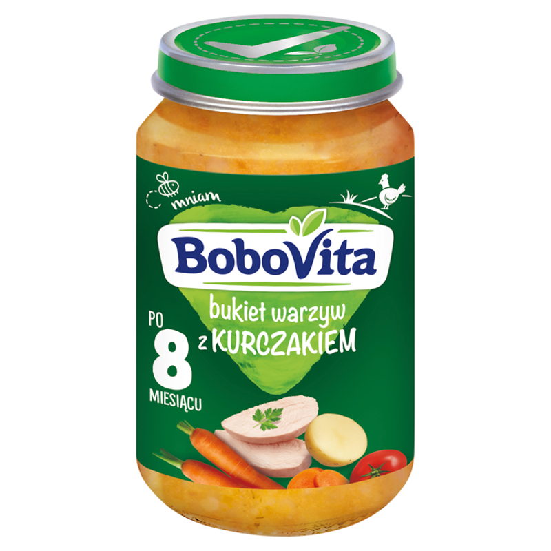 Bukiet warzyw z kurczakiem - po 8 miesiącu