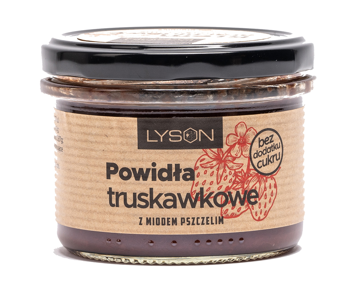 Powidła truskawkowe z miodem pszczelim (bez dodatku cukru)