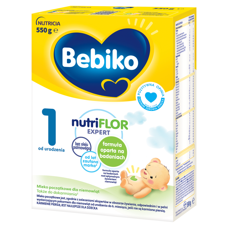 1 Mleko początkowe dla niemowląt od urodzenia