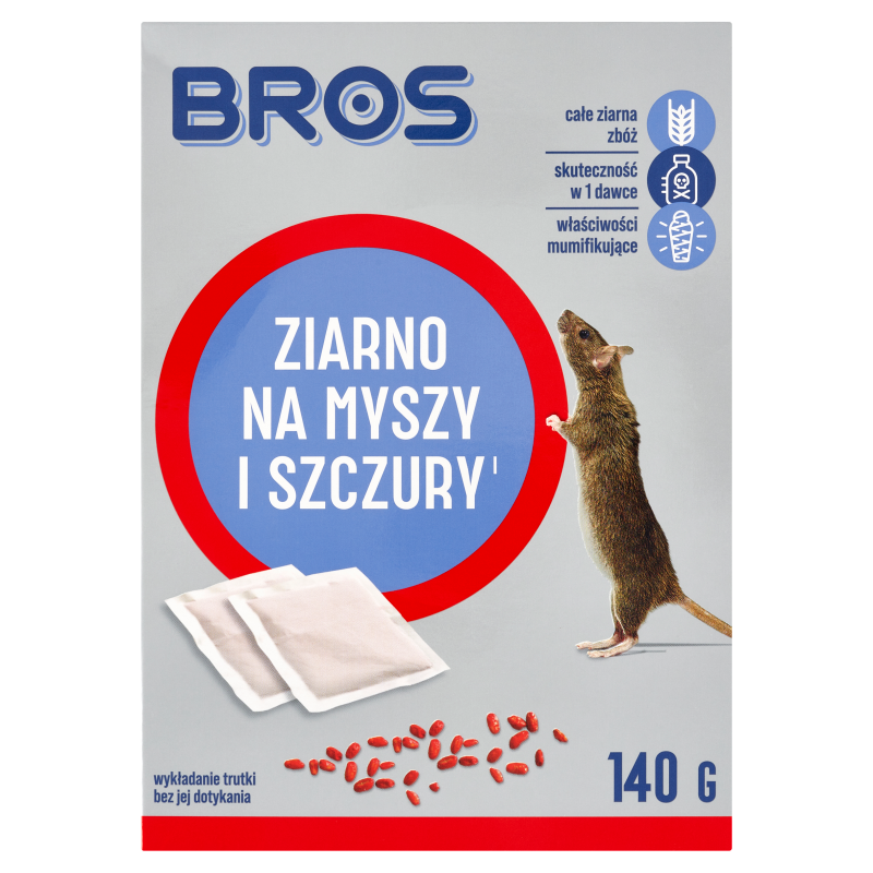 Ziarno na Myszy i Szczury w saszetkach 7x20g