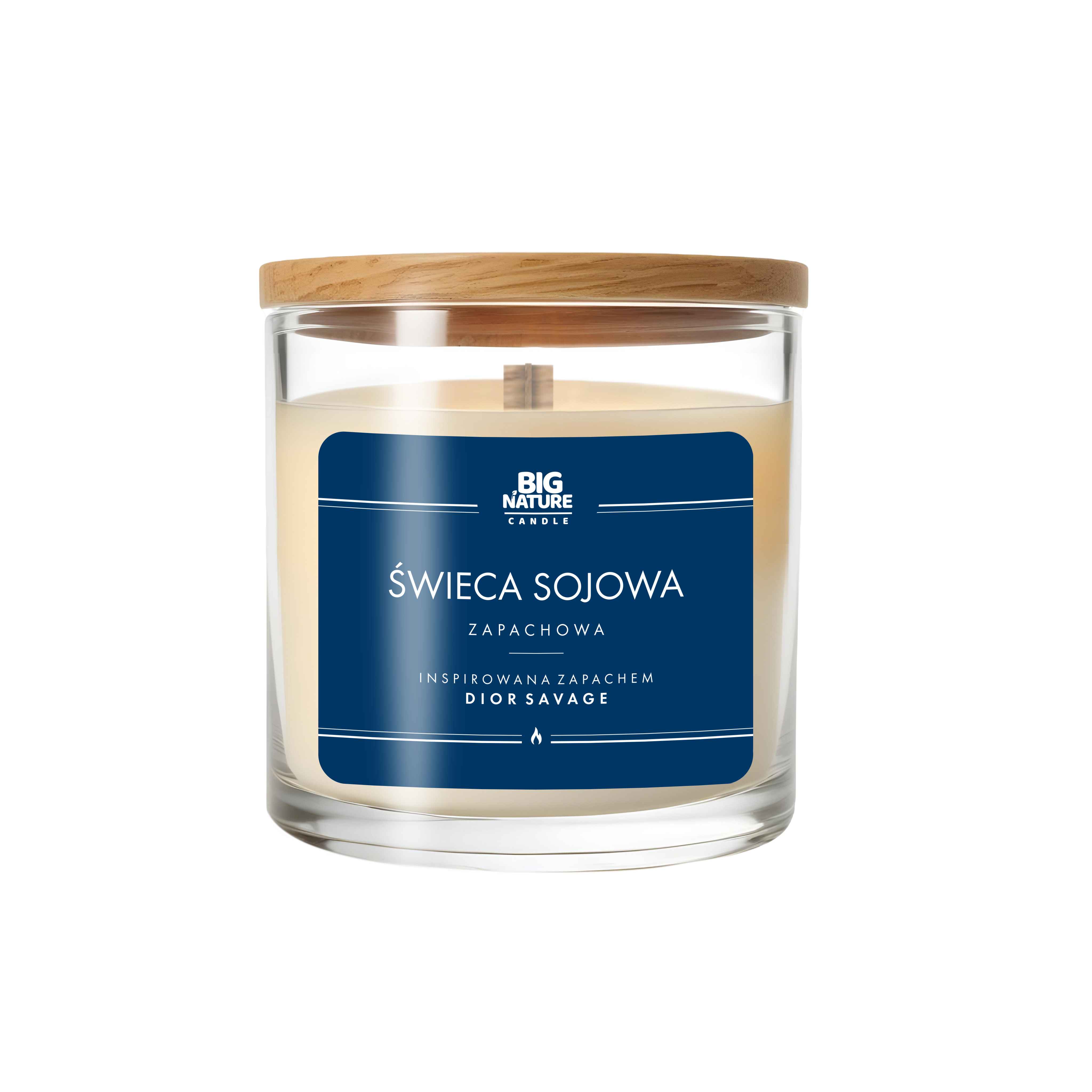 Świeca sojowa insp. Dior Sauvage