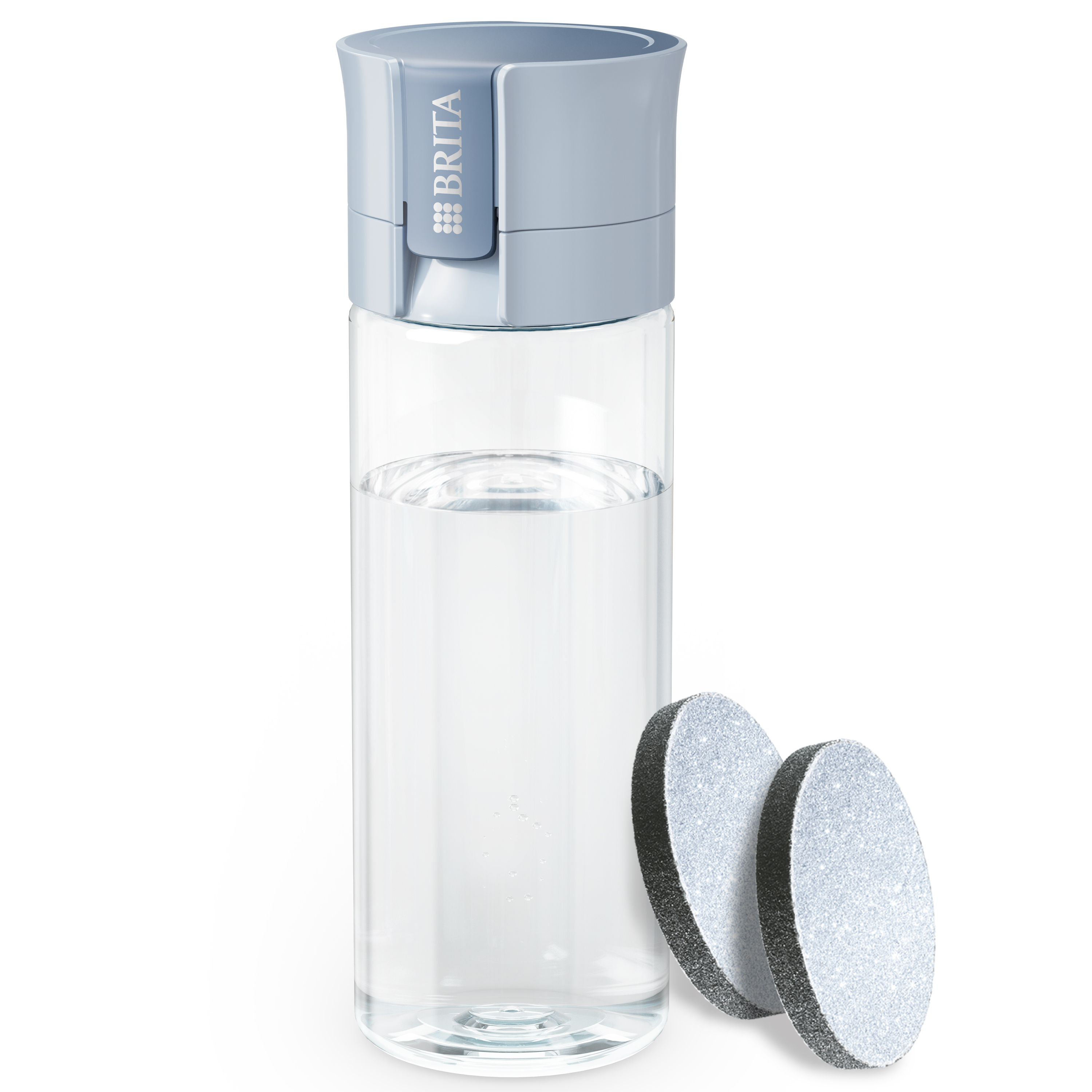 Fill&go Butelka filtrująca BRITA Vital Pastelowy błękit+ 2 dyski