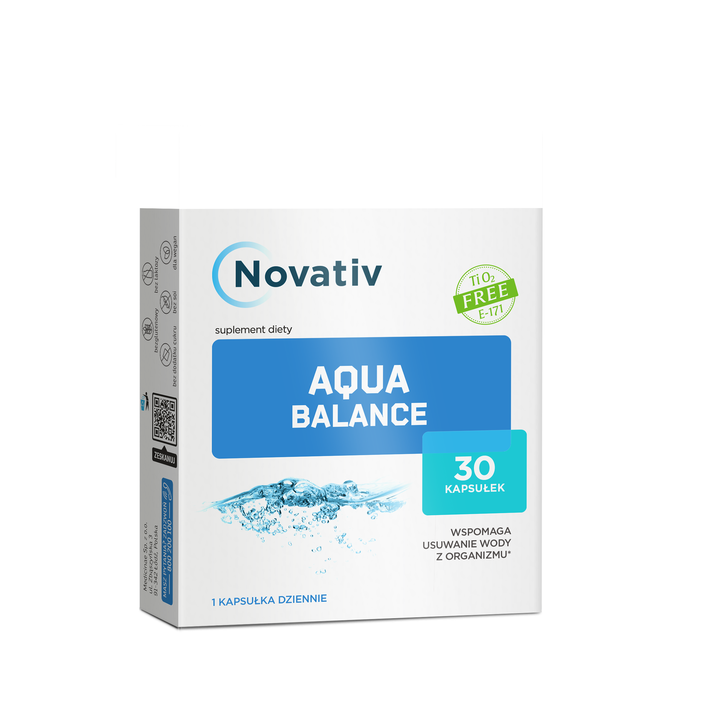 Aqua Balance - suplement diety wspomagający usuwanie wody z organizmu (30 kaps.)