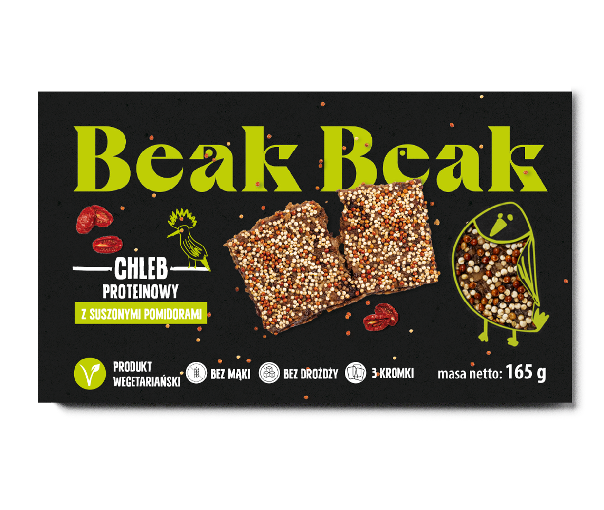 Chleb Proteinowy z suszonymi pomidorami