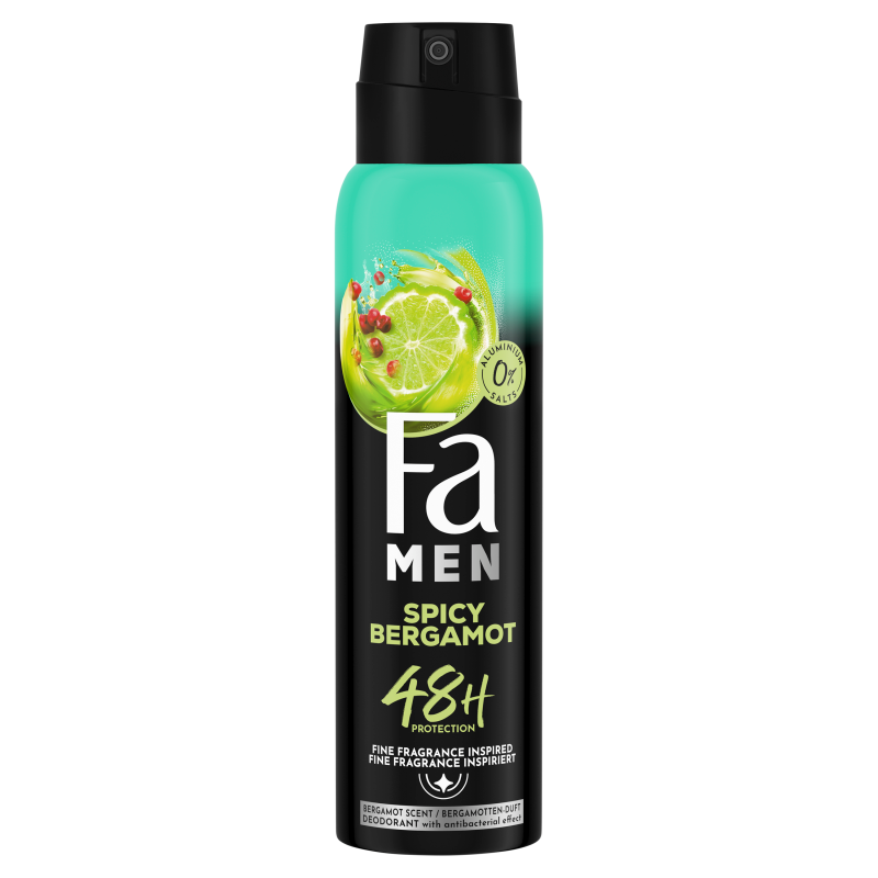 Dezodorant w sprayu Spicy Bergamot o zapachu ostrej bergamtoki