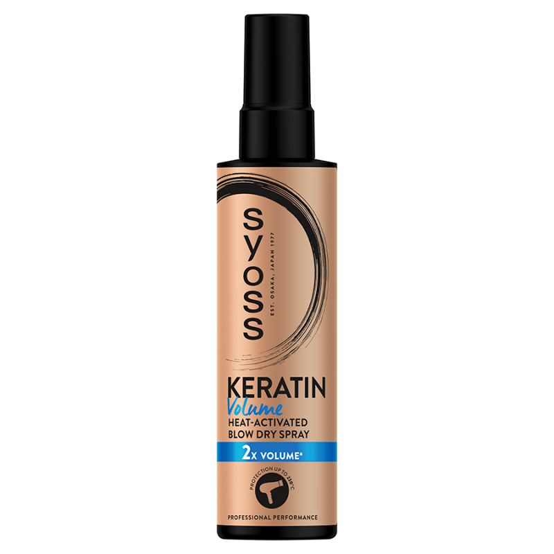 Spray do włosów termoochronny nadający objętość