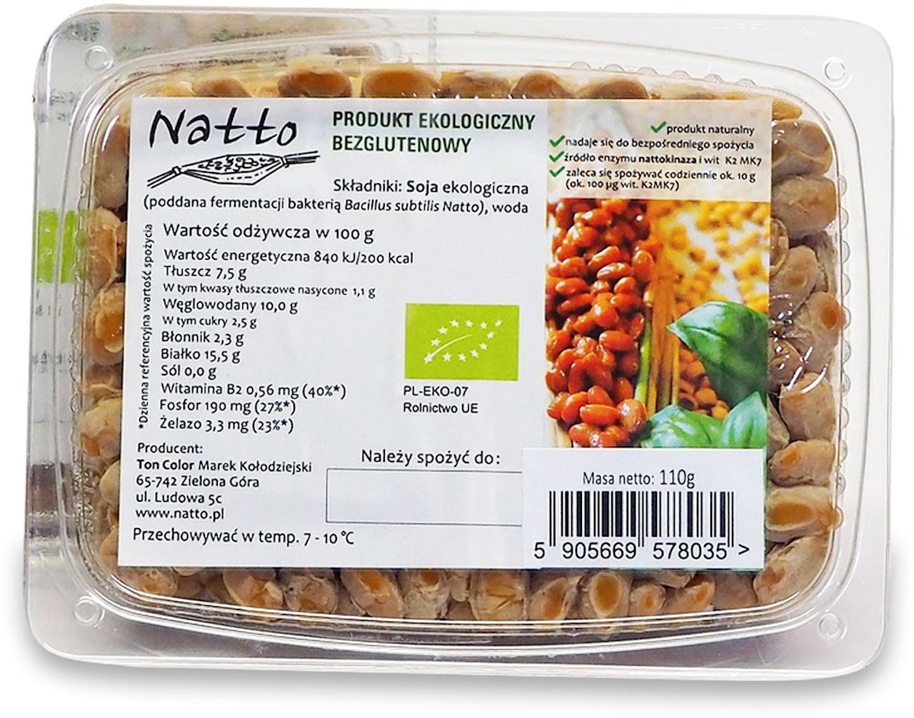 Sfermentowana soja bezglutenowa BIO