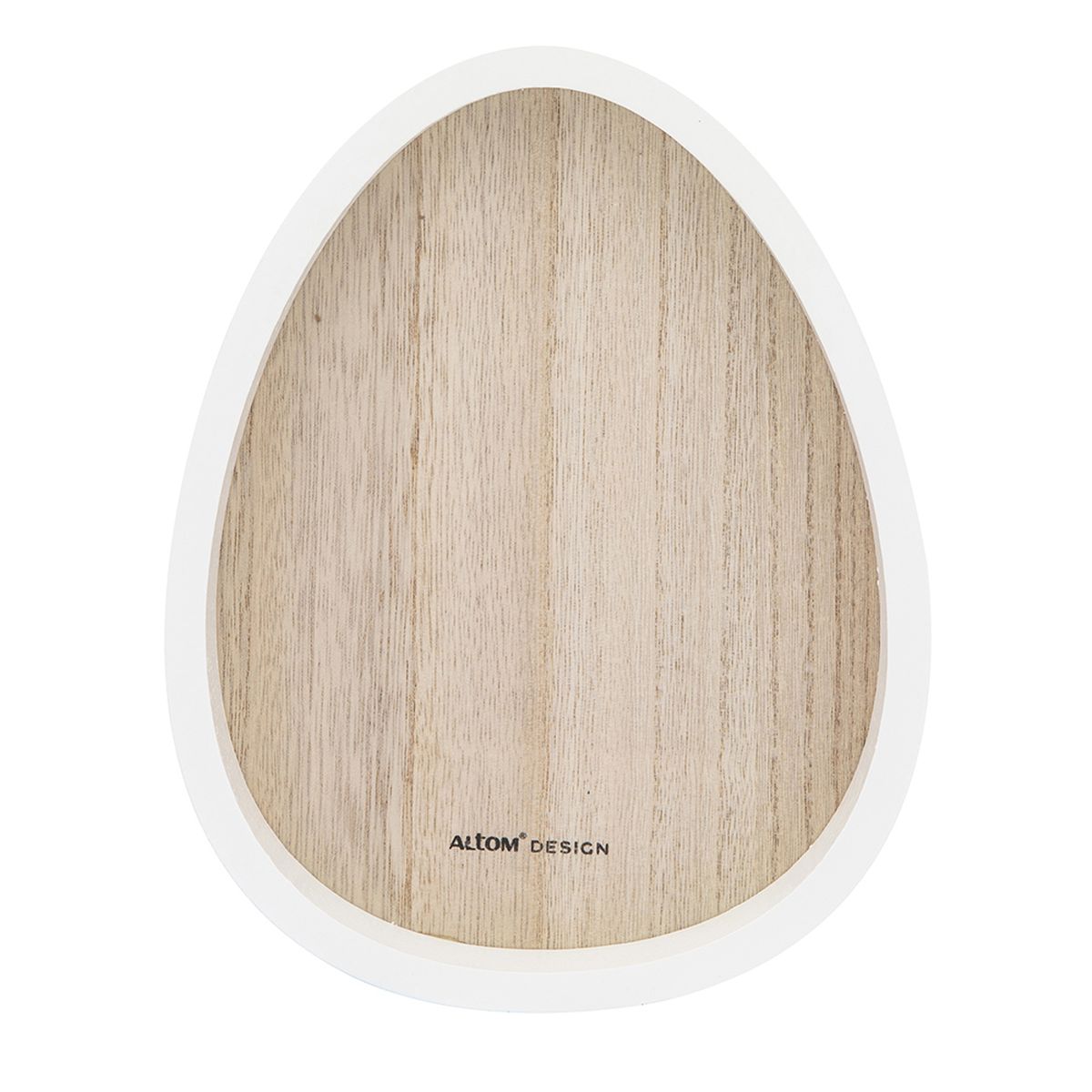 Patera dekoracyjna w kształcie jajka 15,5X19,5 cm WN