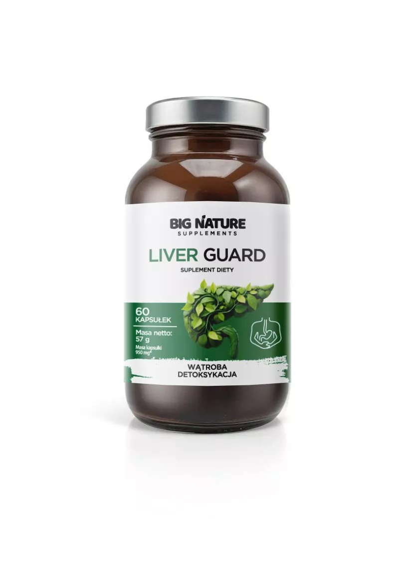 LIVER GUARD - suplement diety wspomagający wątrobę (60 kaps.)
