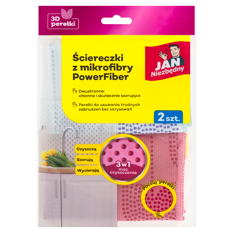 Ściereczki z mikrofibry PowerFiber
